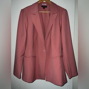 Lane Bryant Pink The Bryant Blazer